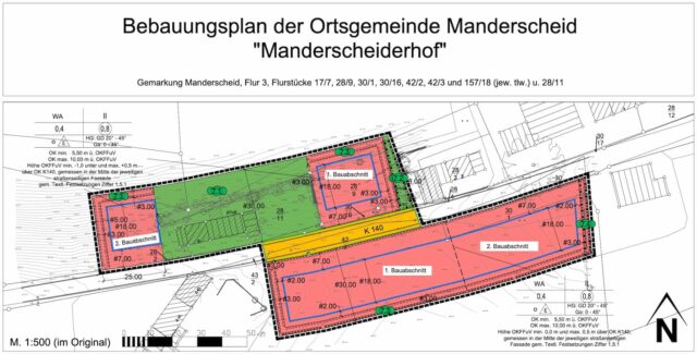 Bebauungsplan Manderscheiderhof