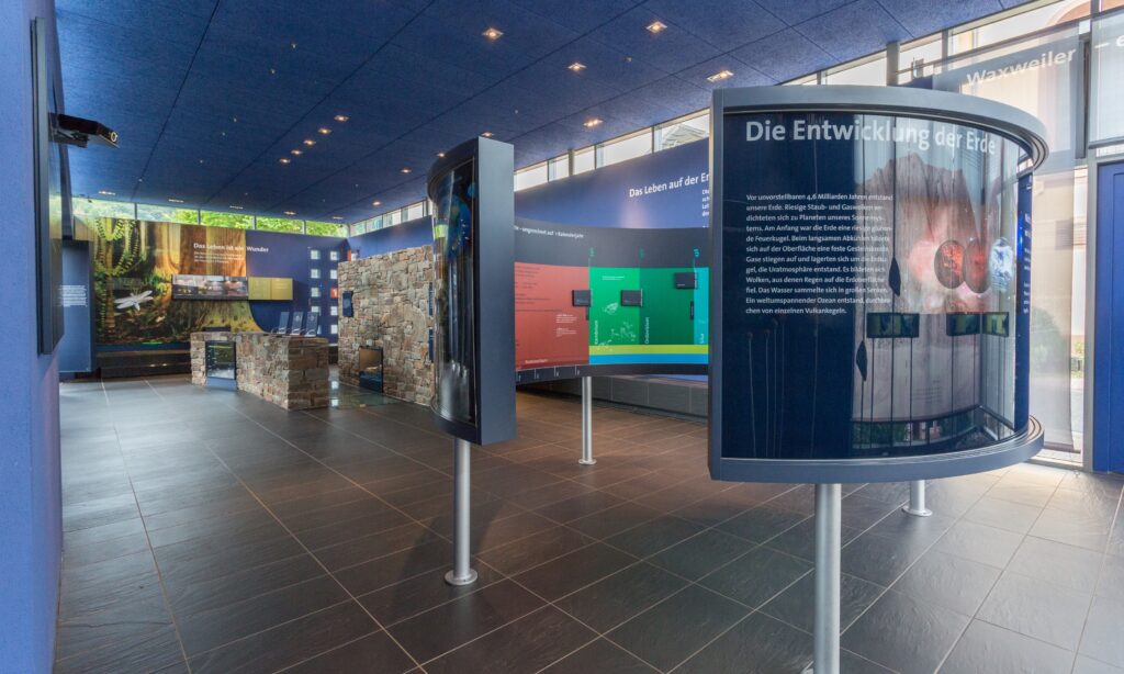 Innenansicht des Geomusuems